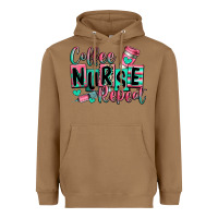 Toasted Coconut coffee nurse repeat Heavyweight Hoodie - RanaPortraitStore