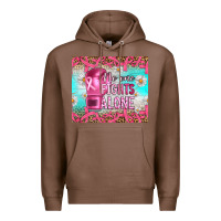Chestnut Breast cancer  no one fıghts alone tumbler Premium Hoodie - Artiststas