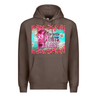 Coffee Breast cancer  no one fıghts alone tumbler Premium Hoodie - Artiststas