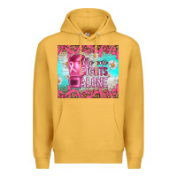 Mustard Breast cancer  no one fıghts alone tumbler Premium Hoodie - Artiststas