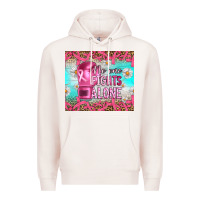 Pale Pink Breast cancer  no one fıghts alone tumbler Premium Hoodie - Artiststas