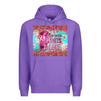 Purple Breast cancer  no one fıghts alone tumbler Premium Hoodie - Artiststas