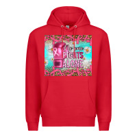 Red Breast cancer  no one fıghts alone tumbler Premium Hoodie - Artiststas