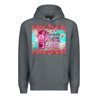 Rock Breast cancer  no one fıghts alone tumbler Premium Hoodie - Artiststas