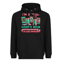 Black im a nurse whats your superpower Heavyweight Hoodie - RanaPortraitStore