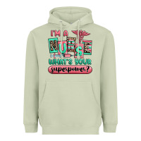 Matcha im a nurse whats your superpower Heavyweight Hoodie - RanaPortraitStore