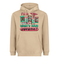 Mushroom im a nurse whats your superpower Heavyweight Hoodie - RanaPortraitStore