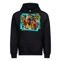 Black western rodeo Urban Hoodie - JahusDesignShop