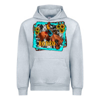 Heather Grey western rodeo Urban Hoodie - JahusDesignShop