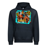 Navy western rodeo Urban Hoodie - JahusDesignShop