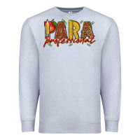 Heather Grey paraprofessional Premium Sweatshirt - texasbilliewilder