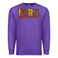 Purple paraprofessional Premium Sweatshirt - texasbilliewilder