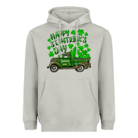 Moon Dust happy st. patricks day shamrock farm truck Heavyweight Hoodie - RanaPortraitStore