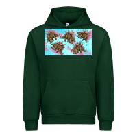 Forest Green dinosaur stegosaurus sippy cup Urban Hoodie - Artiststas