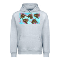 Heather Grey dinosaur stegosaurus sippy cup Urban Hoodie - Artiststas