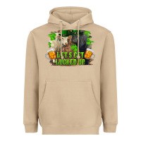 Mushroom lets get lucked up charolais and black angus bull Heavyweight Hoodie - RanaPortraitStore