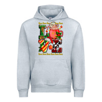 Heather Grey love with coffee cup and christmas lights Urban Hoodie - AdoDesignShop