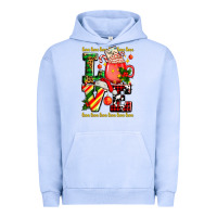 Pigment Grape Ice love with coffee cup and christmas lights Urban Hoodie - AdoDesignShop
