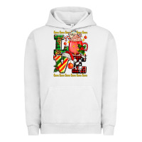 Pigment Lunar Rock love with coffee cup and christmas lights Urban Hoodie - AdoDesignShop