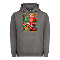 Pigment Tornado love with coffee cup and christmas lights Urban Hoodie - AdoDesignShop