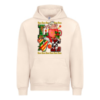 Sandshell love with coffee cup and christmas lights Urban Hoodie - AdoDesignShop