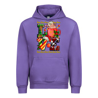 Tulip love with coffee cup and christmas lights Urban Hoodie - AdoDesignShop