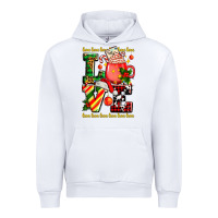 White love with coffee cup and christmas lights Urban Hoodie - AdoDesignShop