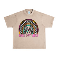 Race Day Vibes Rainbow Urban Heavy Tee | Teevron