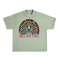 Oil Green race day vibes rainbow Urban Heavy Tee - Artiststas