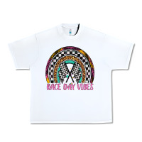 White race day vibes rainbow Urban Heavy Tee - Artiststas