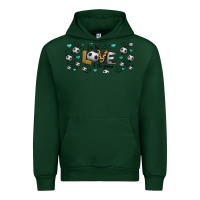 Forest Green for the love of the game soccer Urban Hoodie - Jasminsmagicworld