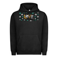 Pigment Black for the love of the game soccer Urban Hoodie - Jasminsmagicworld