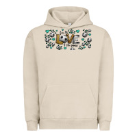 Pigment French Oak for the love of the game soccer Urban Hoodie - Jasminsmagicworld
