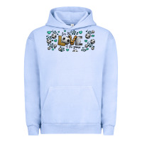 Pigment Grape Ice for the love of the game soccer Urban Hoodie - Jasminsmagicworld