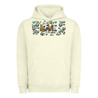 Pigment Pistachio for the love of the game soccer Urban Hoodie - Jasminsmagicworld