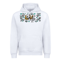 White for the love of the game soccer Urban Hoodie - Jasminsmagicworld