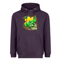 Plum lucky vibes Heavyweight Hoodie - RanaPortraitStore