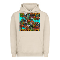 Pigment French Oak rodeo cowboy tumbler Urban Hoodie - JahusDesignShop