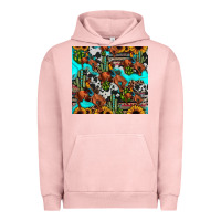 Pigment Salmon rodeo cowboy tumbler Urban Hoodie - JahusDesignShop