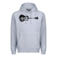 Heather Grey Nature Guitar Premium Hoodie - Bettercallsaul