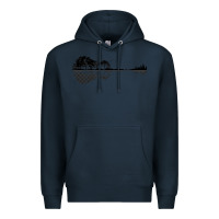 Navy Nature Guitar Premium Hoodie - Bettercallsaul