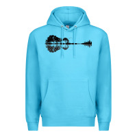 Ocean Blue Nature Guitar Premium Hoodie - Bettercallsaul