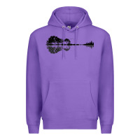 Purple Nature Guitar Premium Hoodie - Bettercallsaul