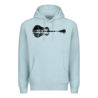 Blue Mist Nature Guitar Premium Hoodie - Bettercallsaul