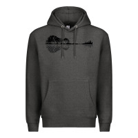 Charcoal Heather Nature Guitar Premium Hoodie - Bettercallsaul