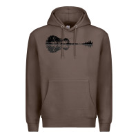 Coffee Nature Guitar Premium Hoodie - Bettercallsaul