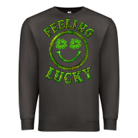 Smoke feeling lucky with leopard Premium Sweatshirt - RanaPortraitStore