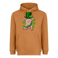 Meerkat st. patricks day lucky baby pig Heavyweight Hoodie - RanaPortraitStore