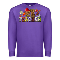 Purple physical education teacher Premium Sweatshirt - texasbilliewilder