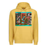 Easter Bunny's Leopard Cowhide Cactus Premium Hoodie | Teevron